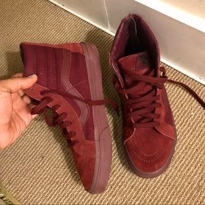 Vans sk8 hi reissue zip shoes